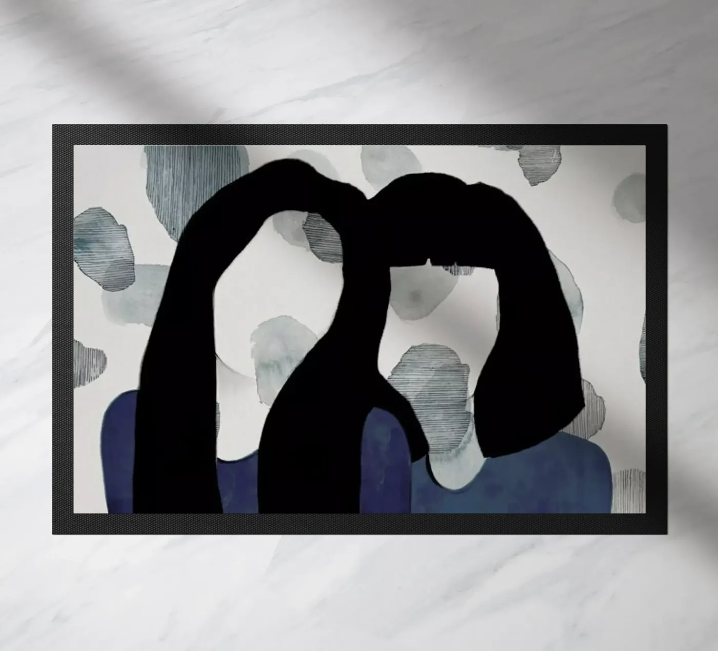 Void Duo Fußmatte von Ramona Russu