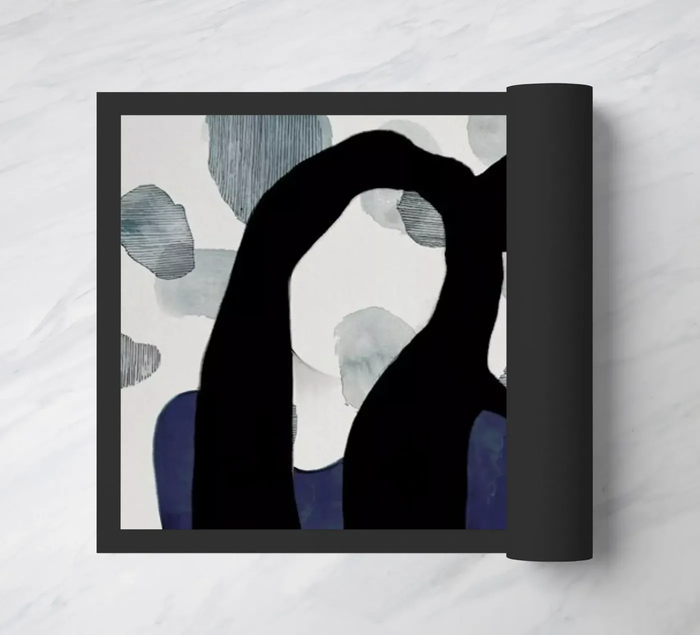 Void Duo Fußmatte von Ramona Russu