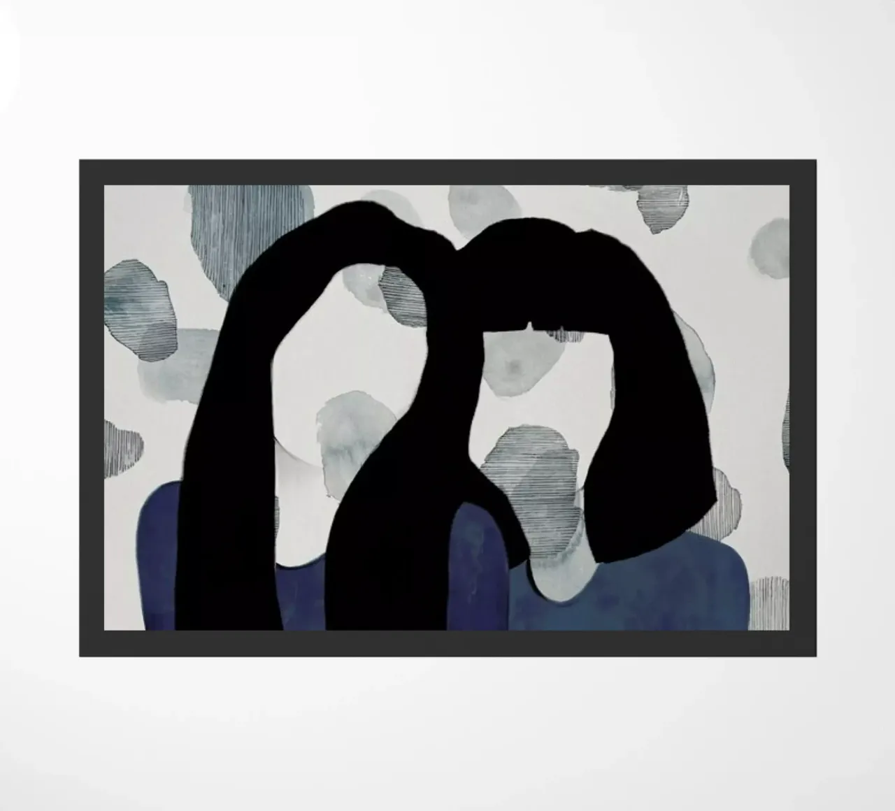 Void Duo doormat by Ramona Russu