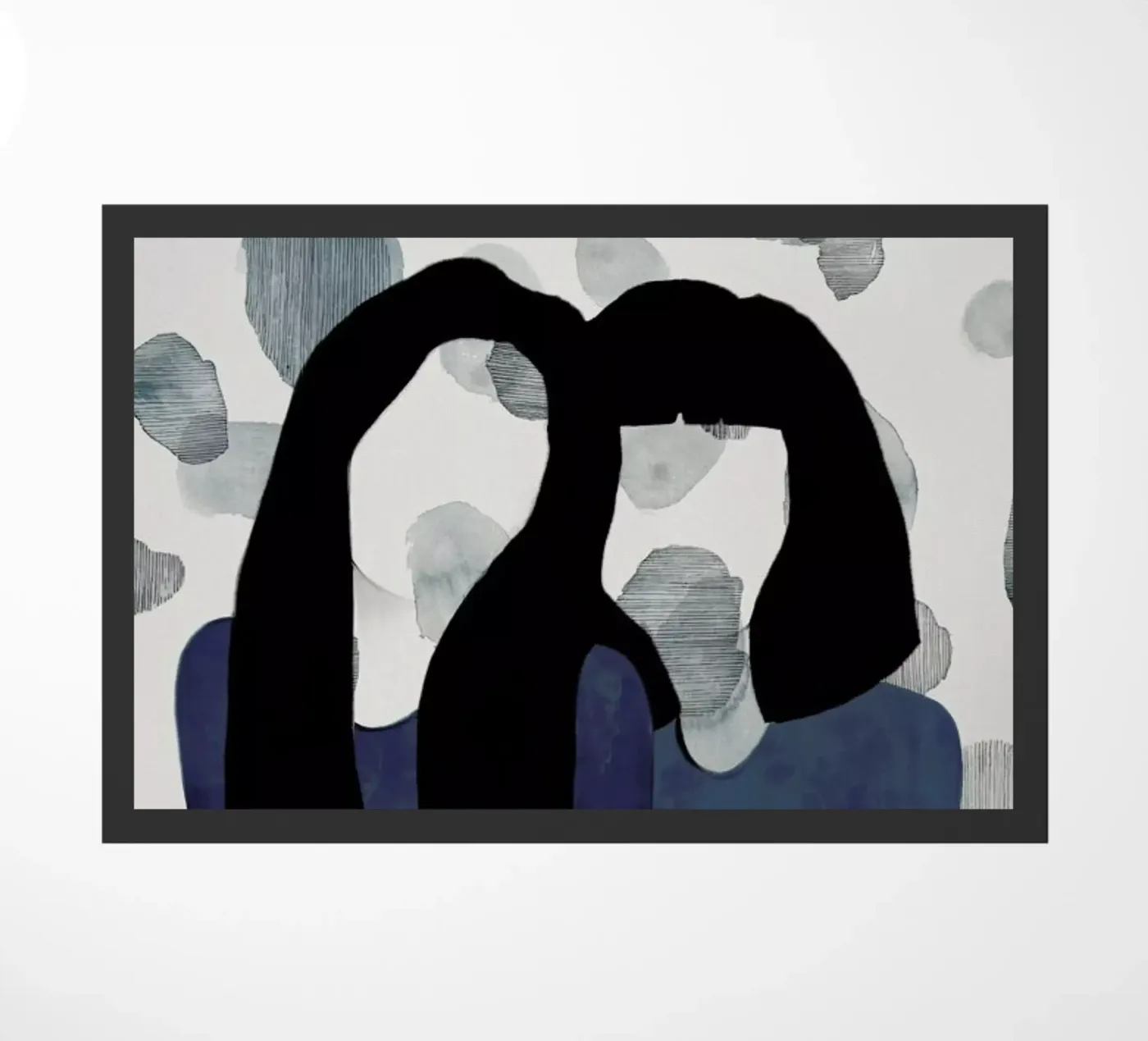 Void Duo Fußmatte von Ramona Russu