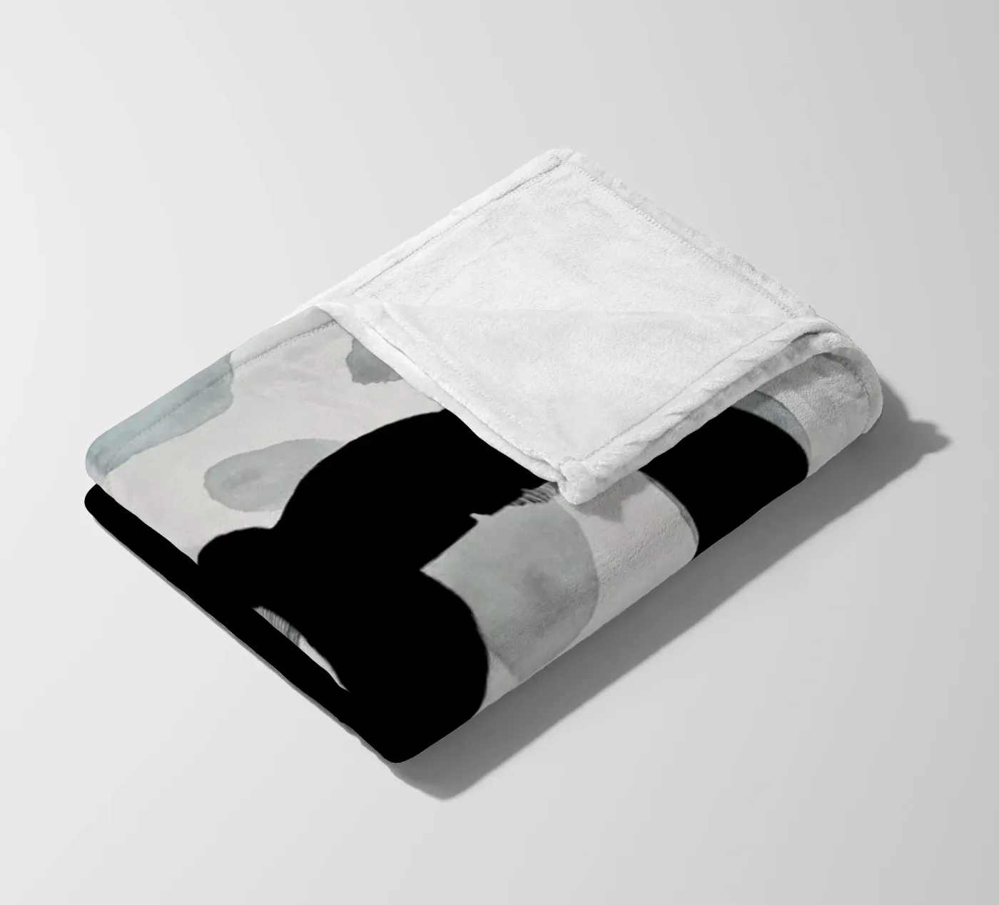 Void Duo fleece blanket by Ramona Russu