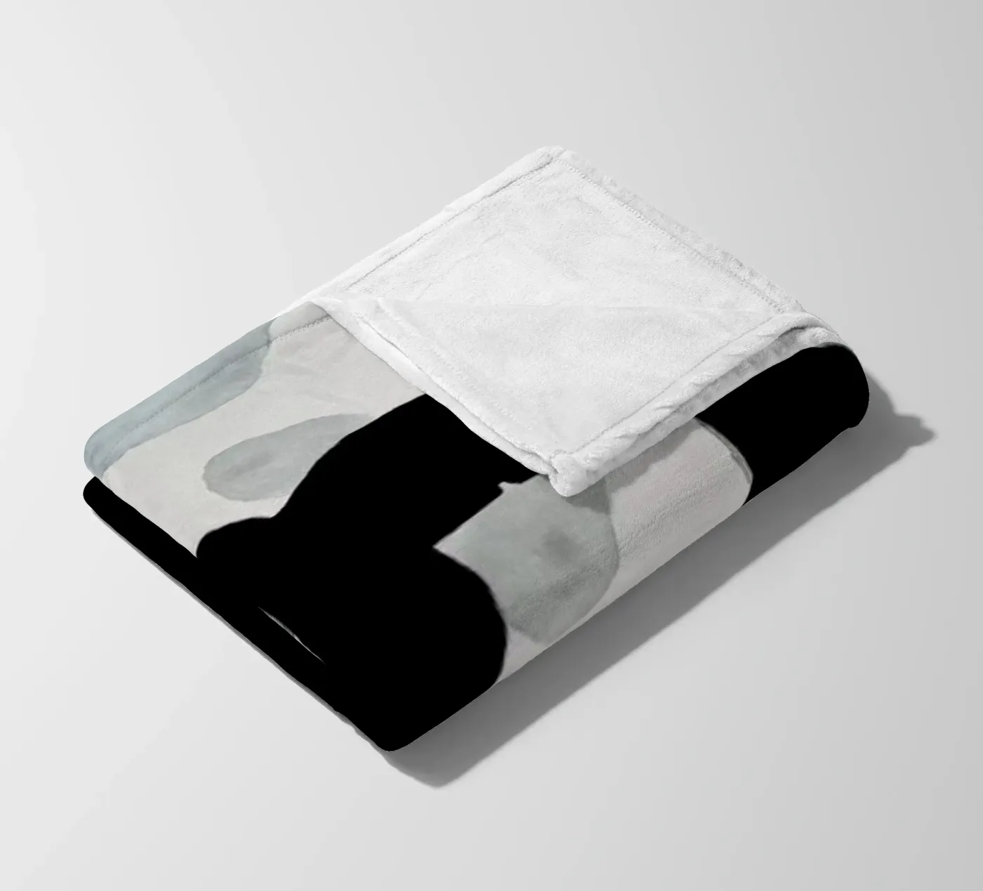 Void Duo fleece blanket by Ramona Russu