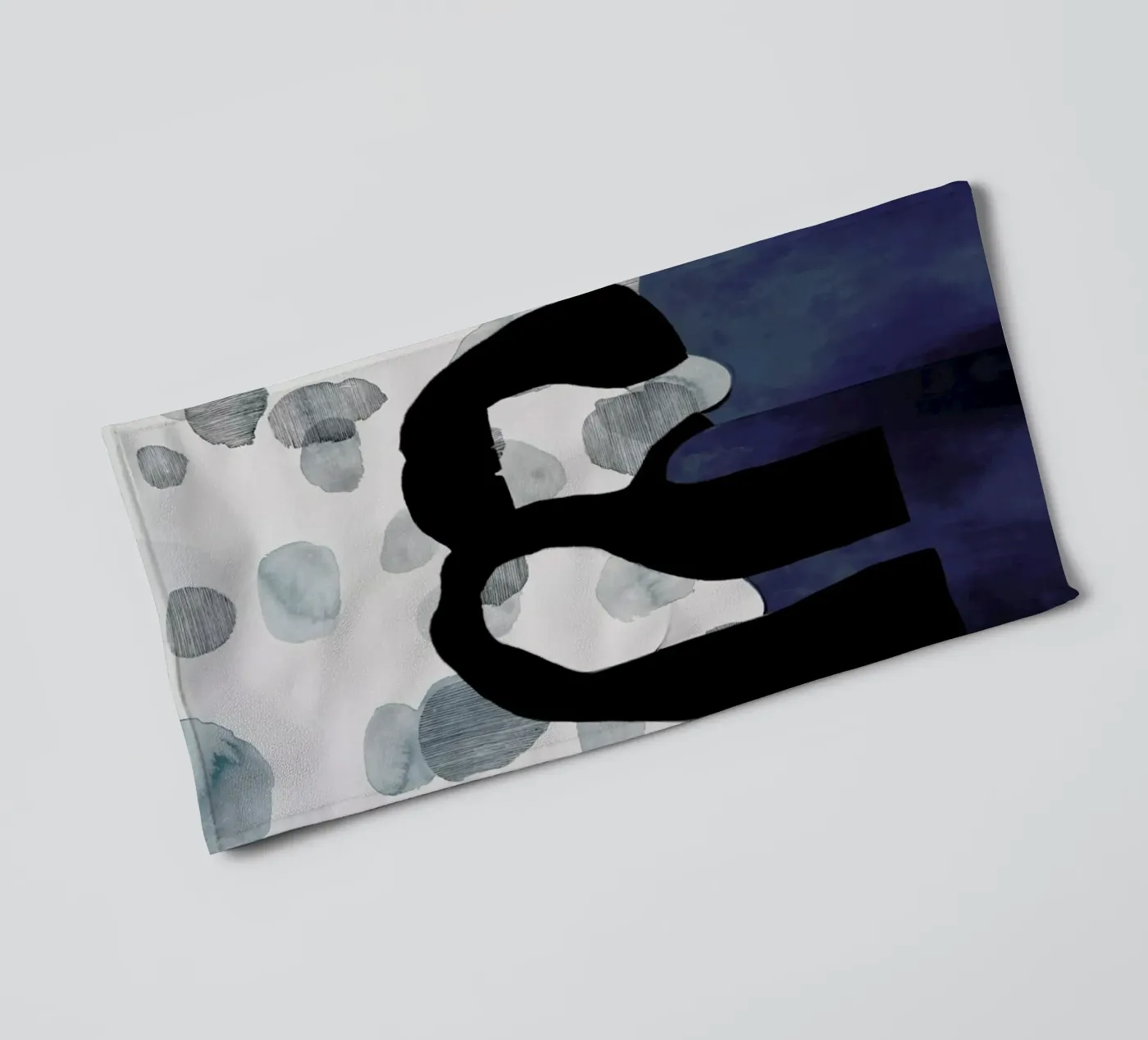 Void Duo badhanddoek van Ramona Russu