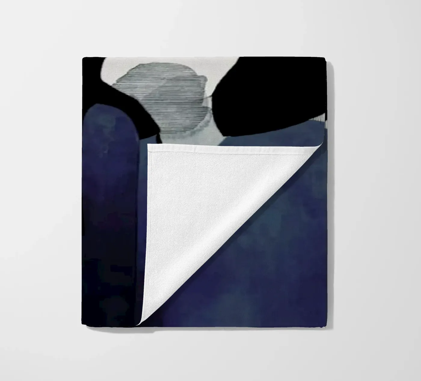 Void Duo beach towel by Ramona Russu