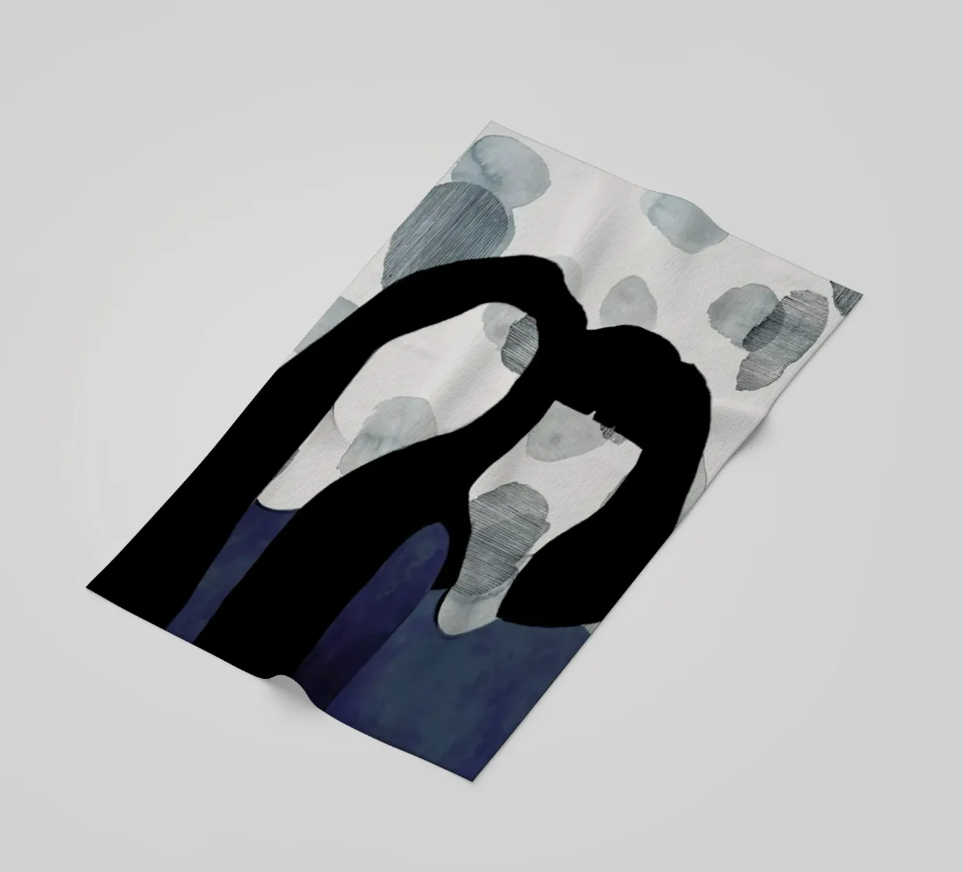 Void Duo strandhanddoek van Ramona Russu