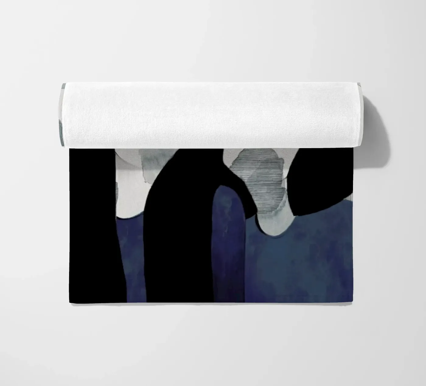 Void Duo beach towel by Ramona Russu