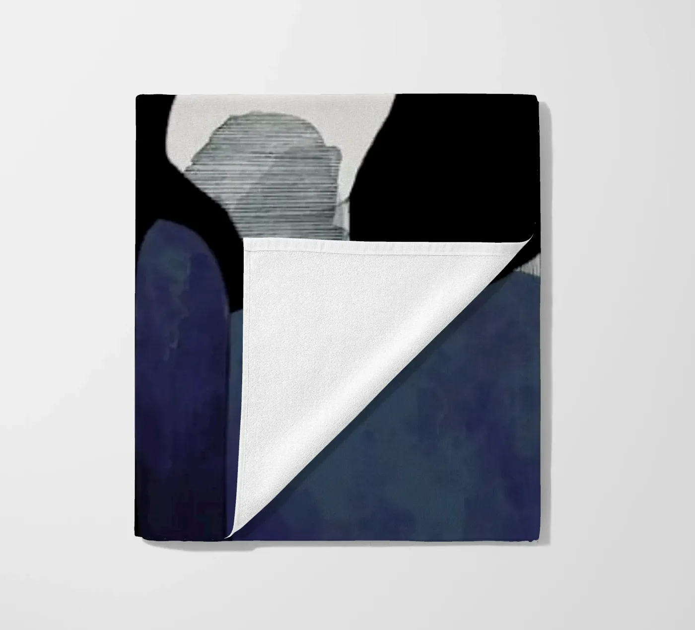 Void Duo beach towel by Ramona Russu