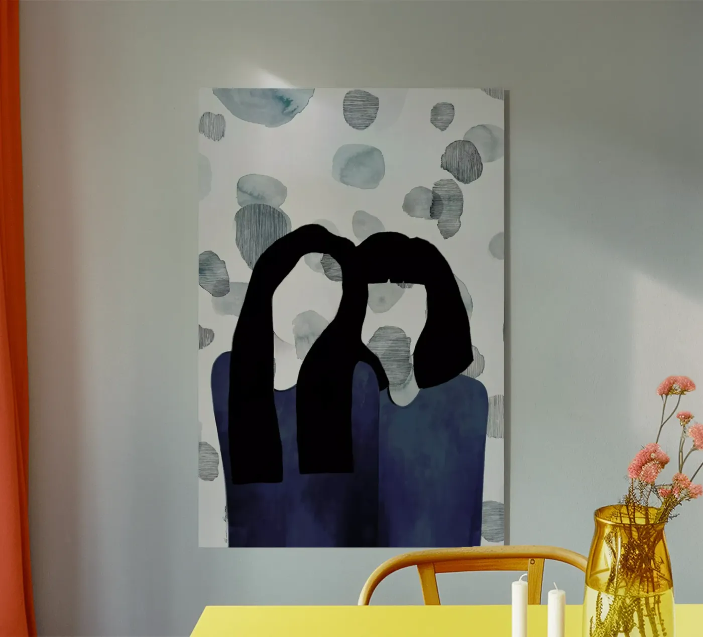 Void Duo Acryl-Glas von Ramona Russu