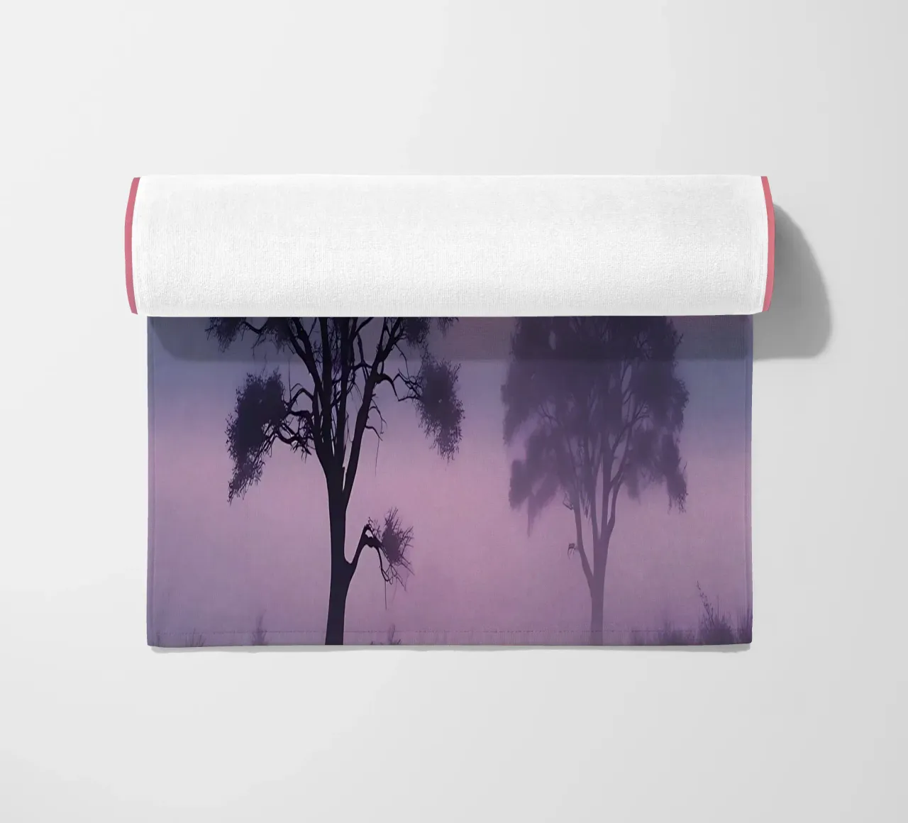 Tramonto con nebbia_4 telo mare da Pink- und LoveArt by LK