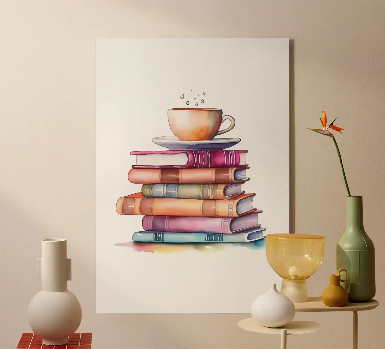 Libri sull'acquerello plexiglass da Aiden Garcia