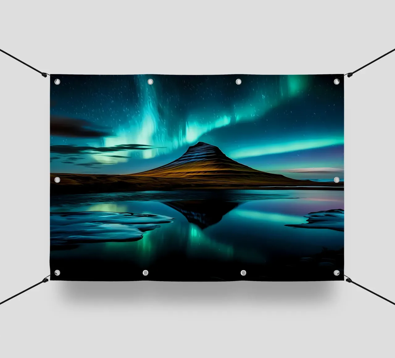 Aurora Landscape telo in pvc da Matthew Katz