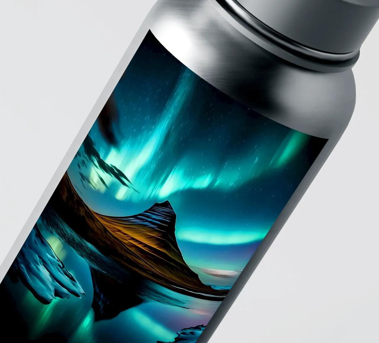 Paisaje Aurora pegatina de Matthew Katz