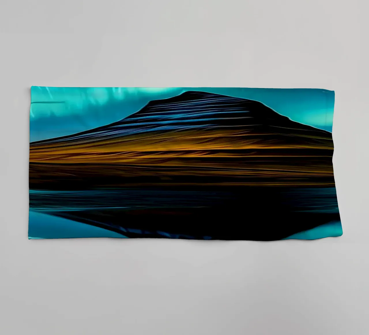 Aurora Landscape towel by Matthew Katz
