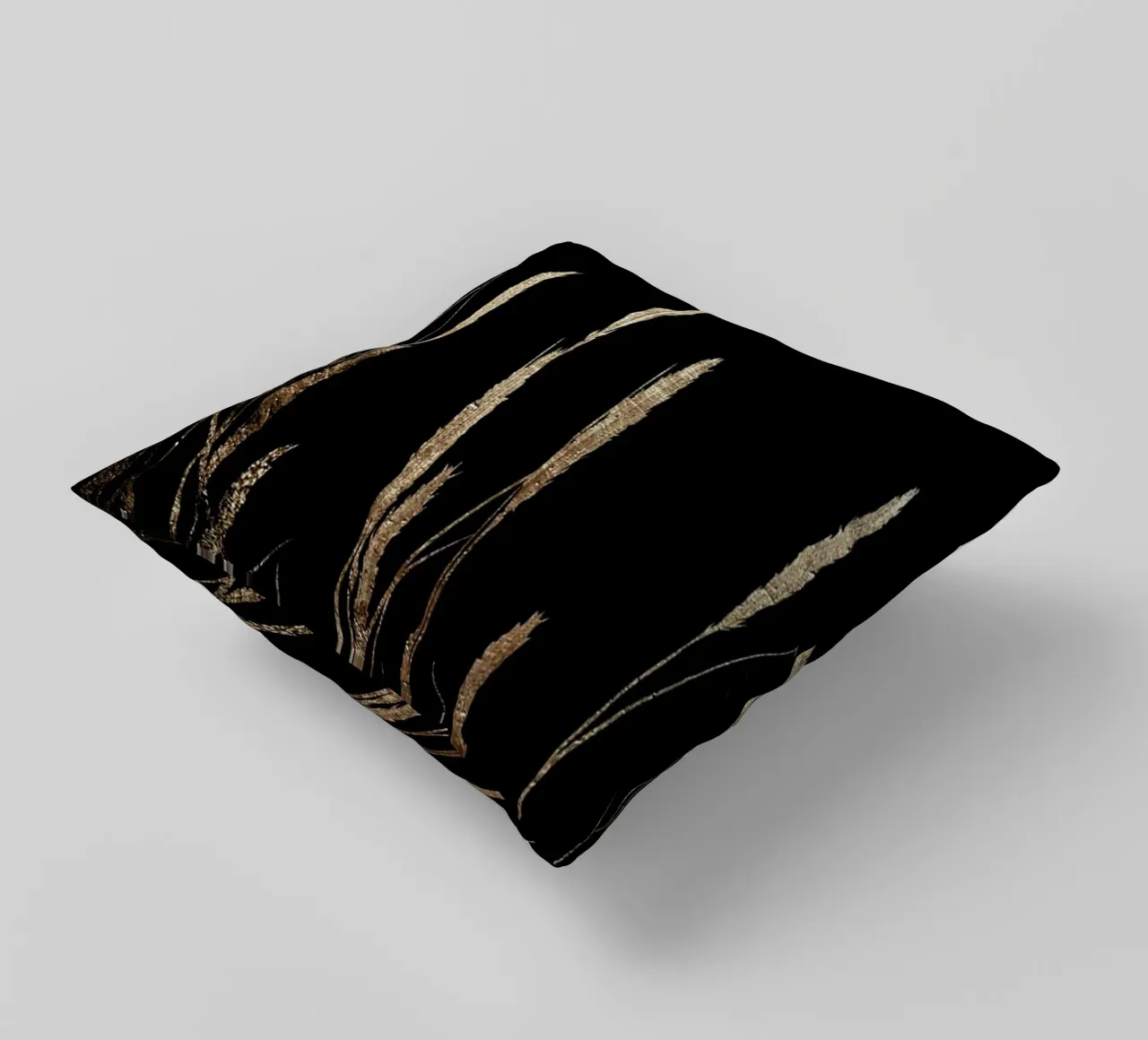 Golden Fields In The Dark cuscino da Kubistika