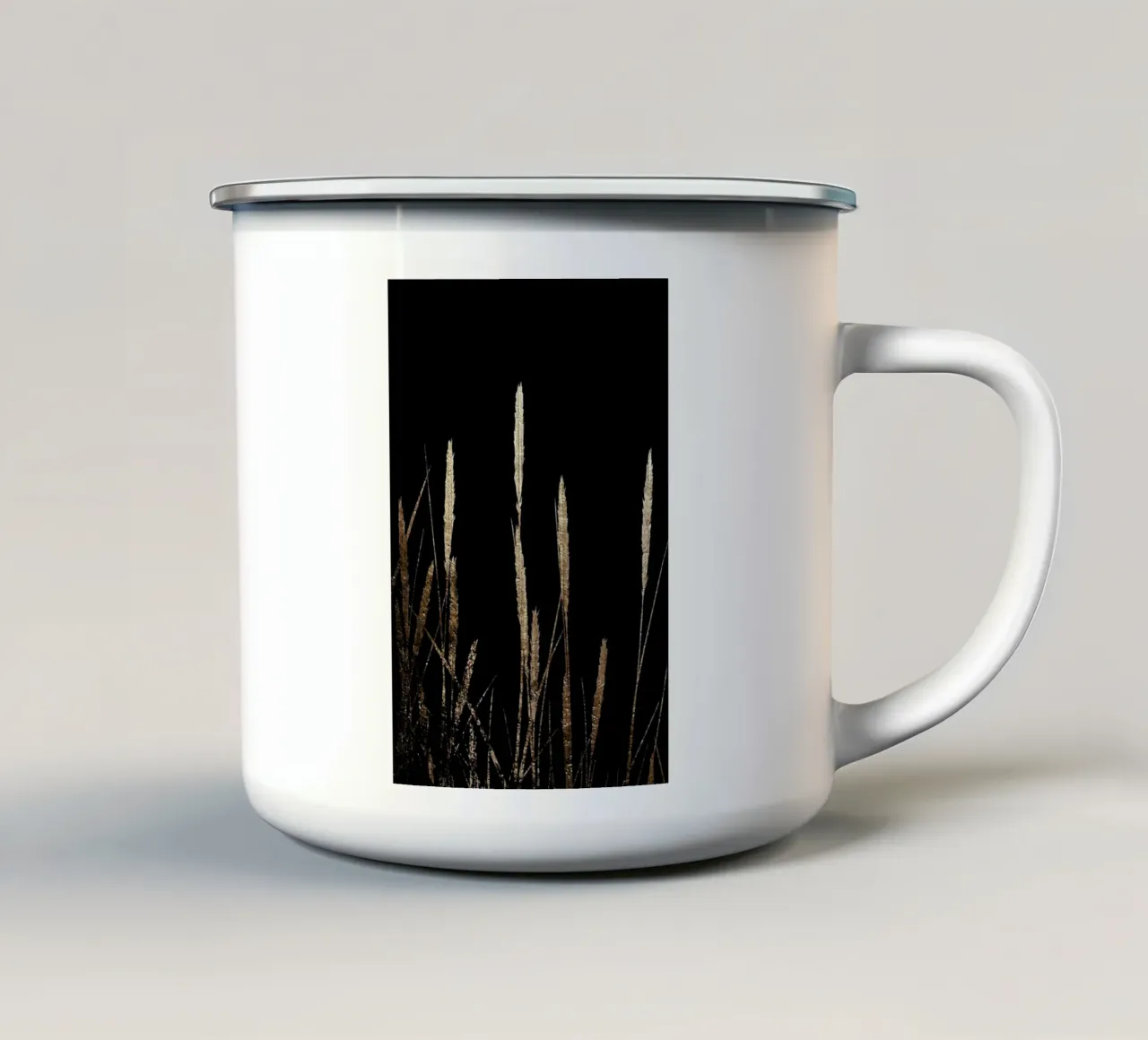 Golden Fields In The Dark tazza in smalto da Kubistika