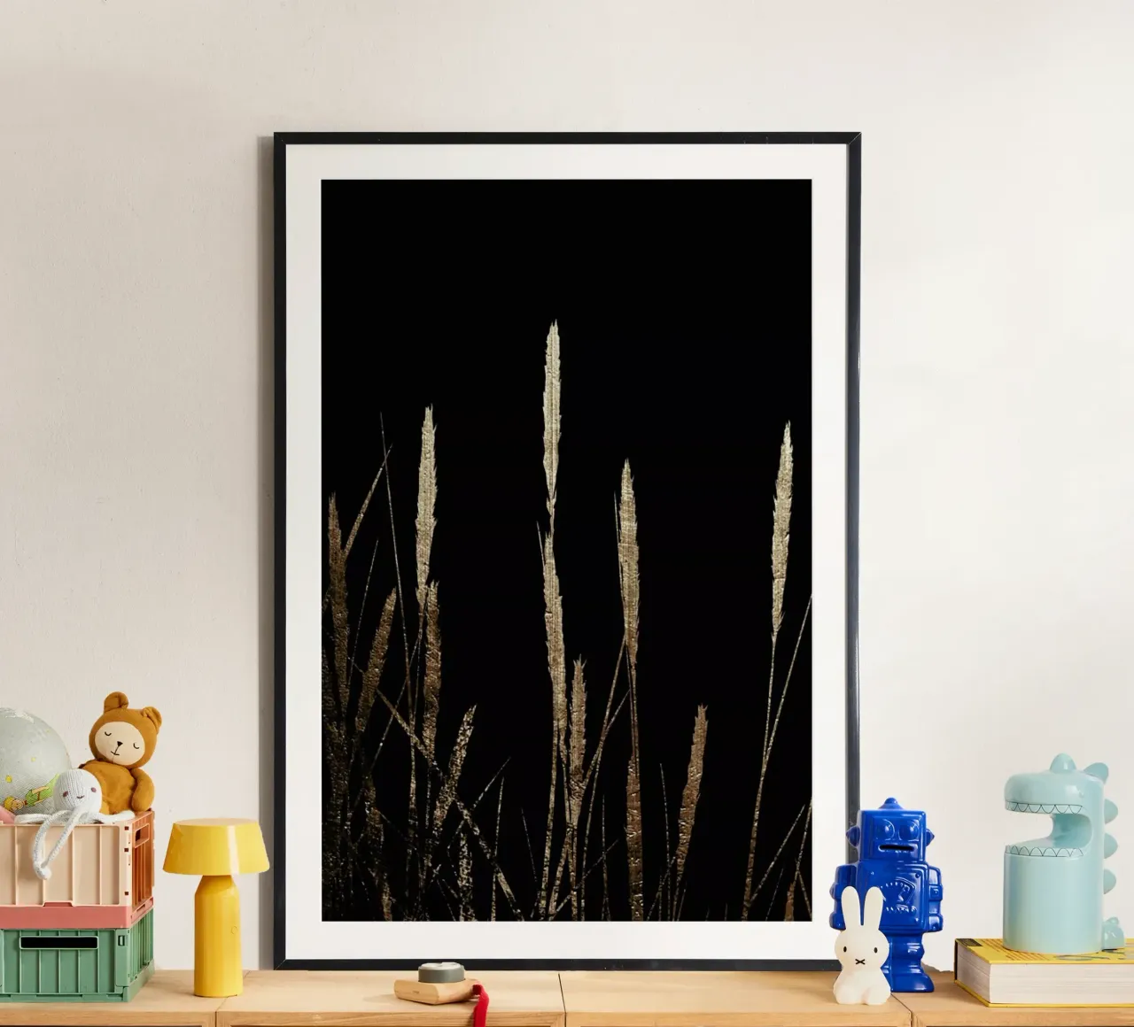 Golden Fields In The Dark carta hahnemühle da Kubistika