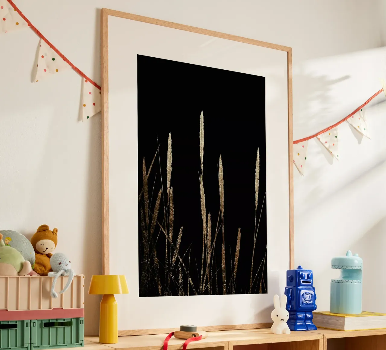 Golden Fields In The Dark carta hahnemühle da Kubistika