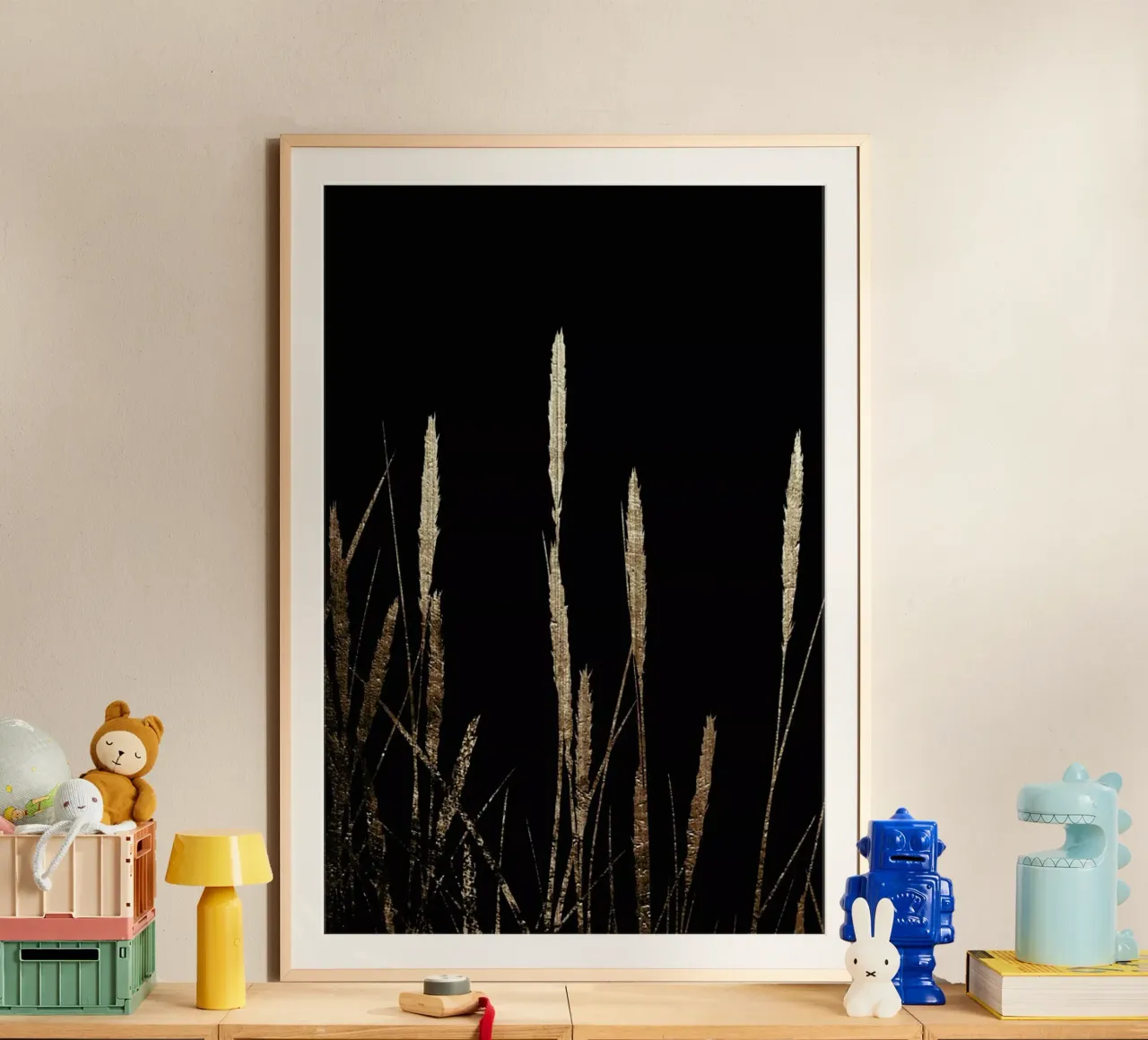 Golden Fields In The Dark carta hahnemühle da Kubistika