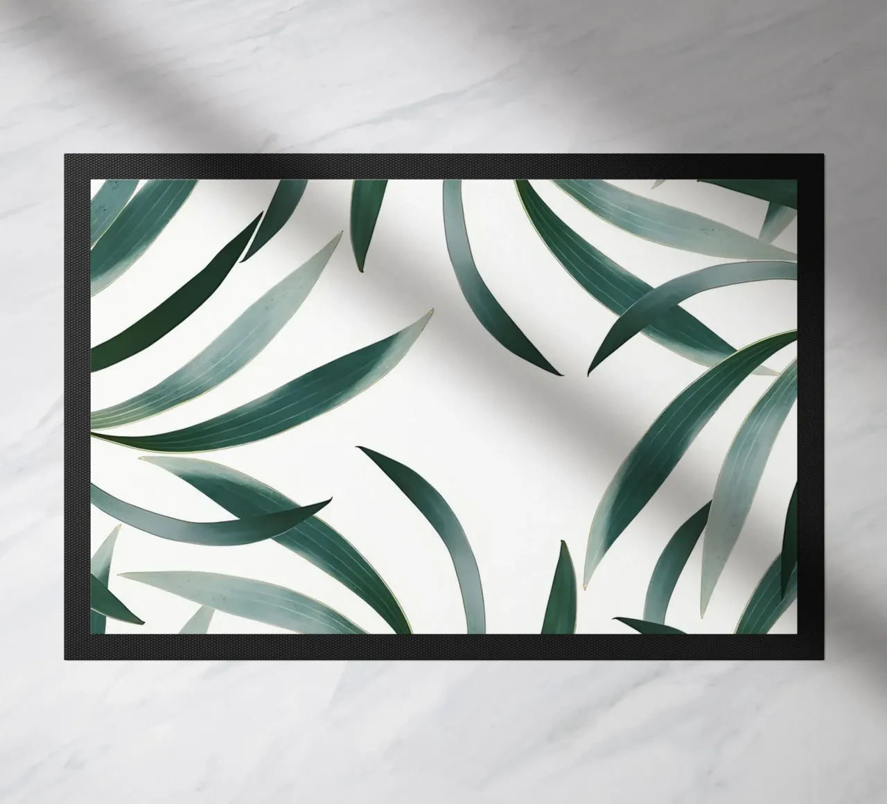 Eucalyptus Delight Pattern doormat by Nicholas Campbell