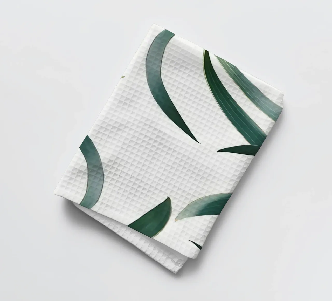 Eucalyptus Delight Pattern tea towel by Nicholas Campbell