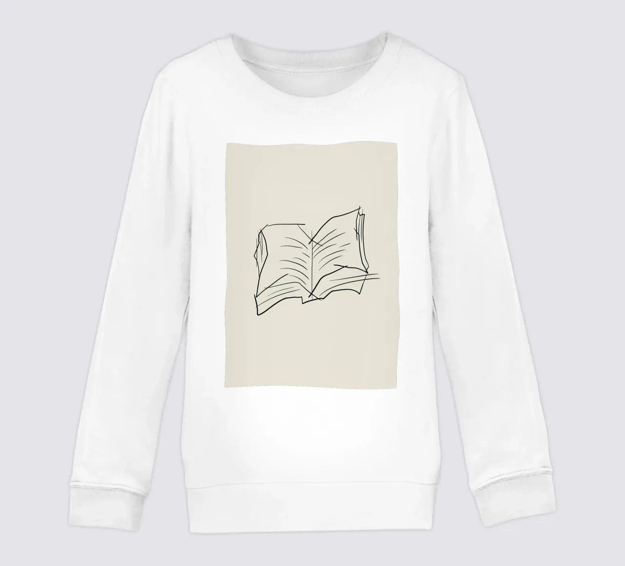 Libro Line Art sudadera para niño de Aiden Garcia