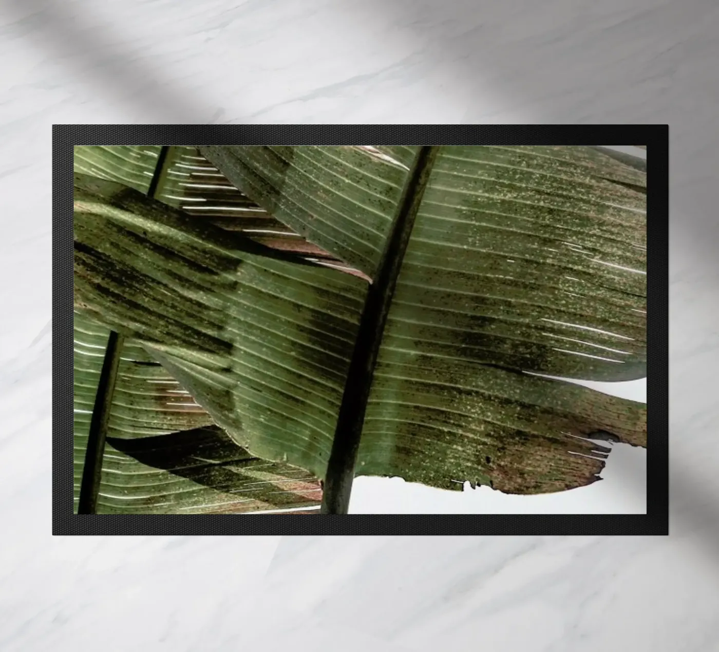 Gold Leaf Fußmatte von Shot By Clint