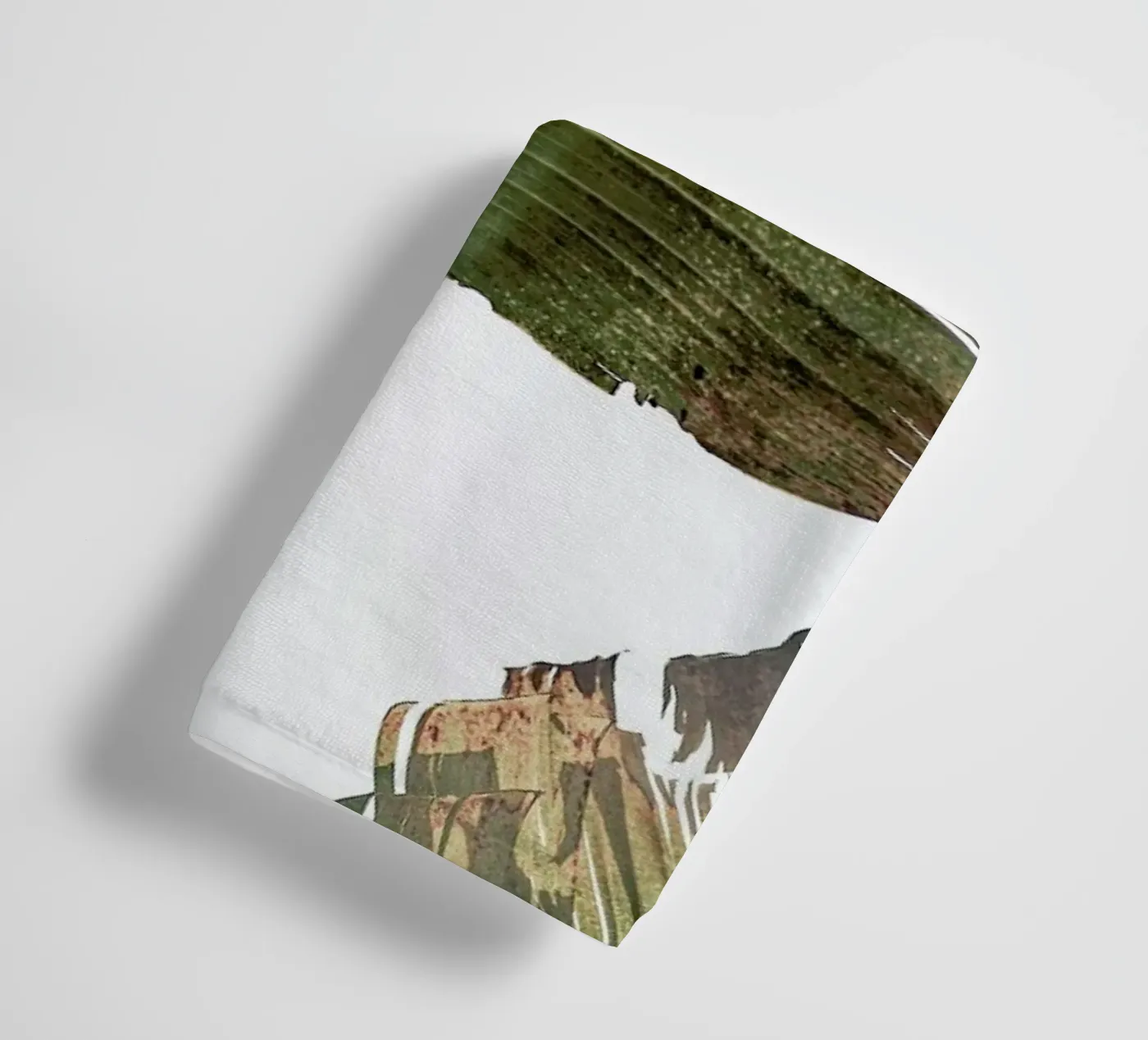 Gold Leaf towel by Shot By Clint