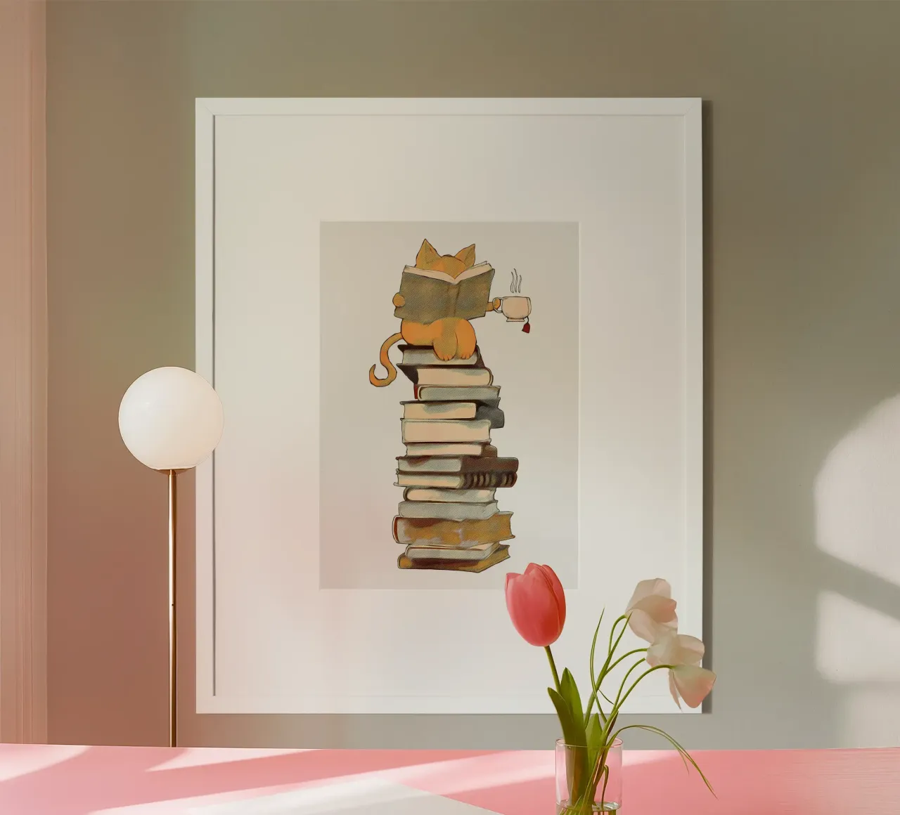 libro gatti poster da Aiden Garcia