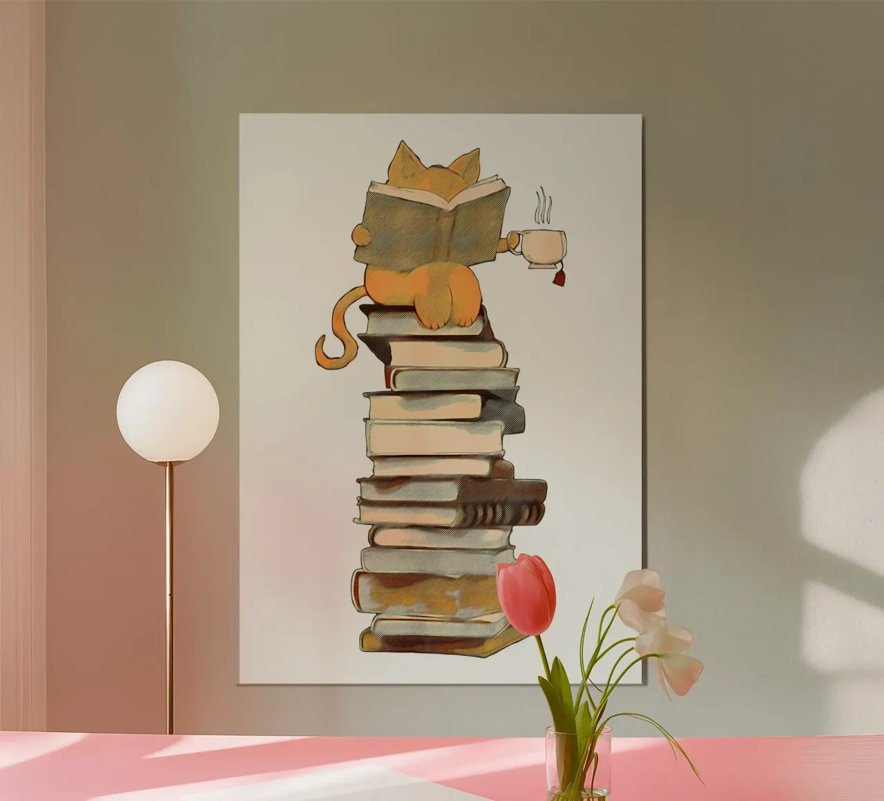 libro gatti poster da Aiden Garcia