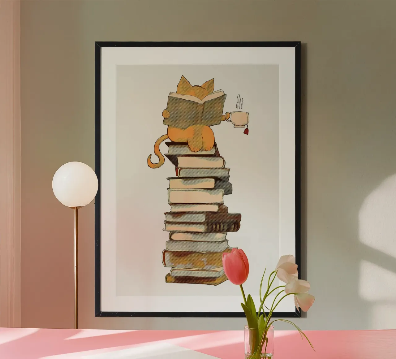 libro gatti poster da Aiden Garcia