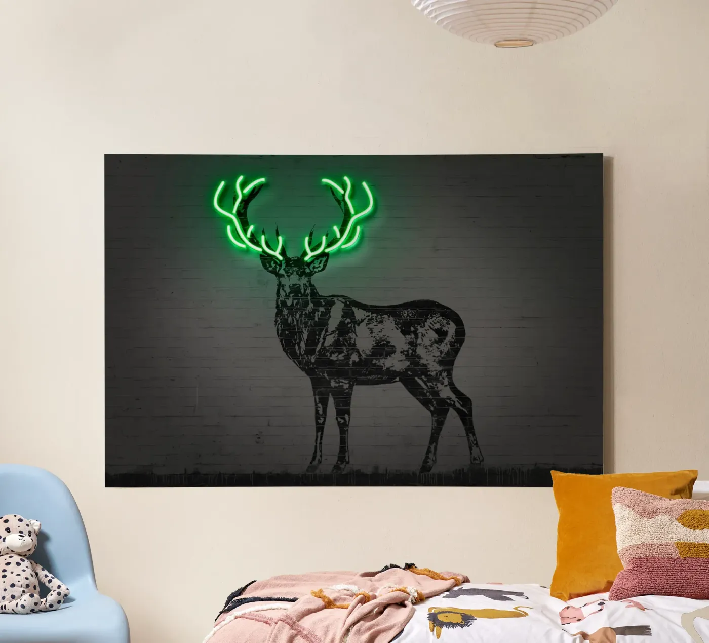 Deer2 canvas van Octavian