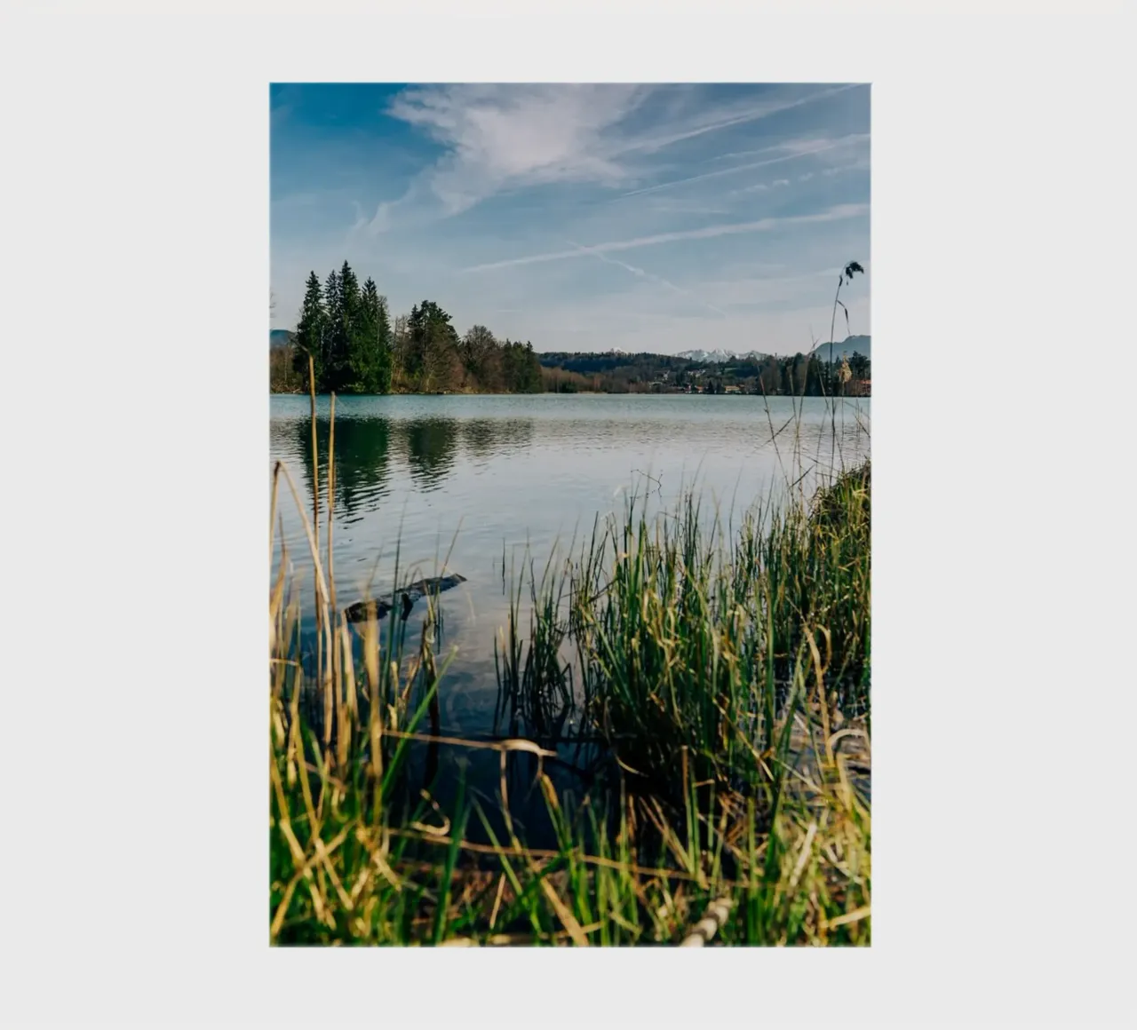 View of the banks of the Isar in Bavaria notebook by 5ecken