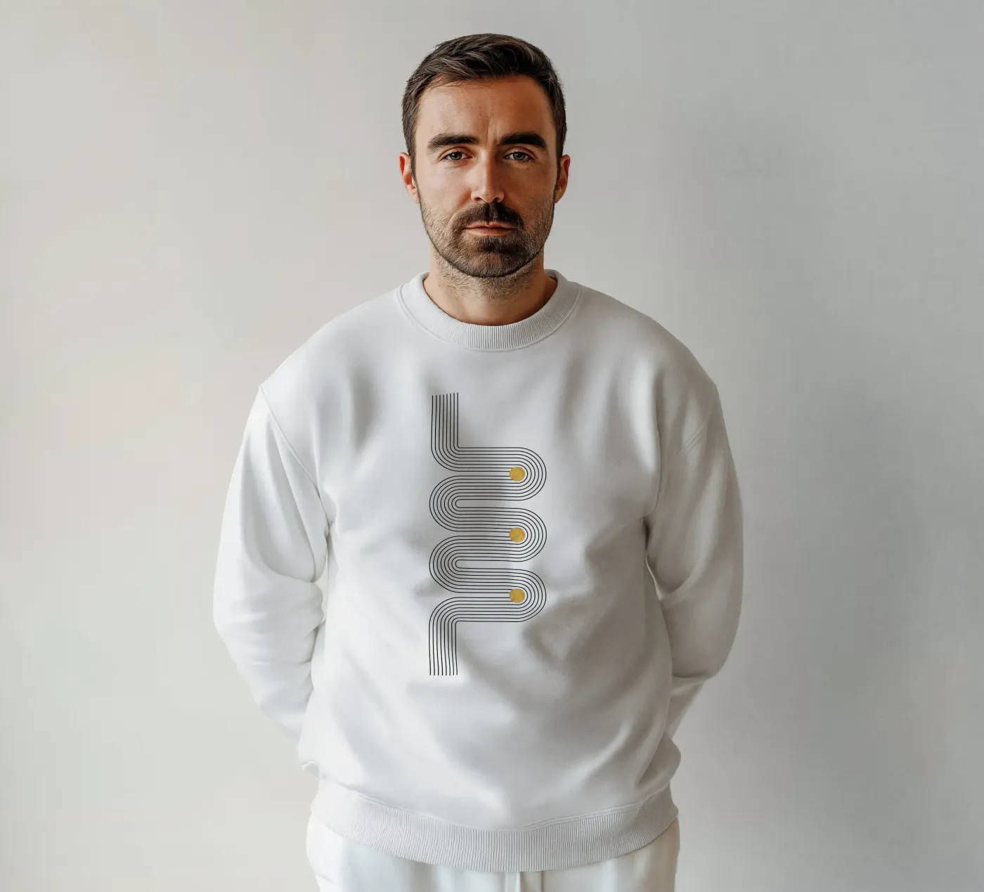 Pad sweatshirt van Rose Beck Art