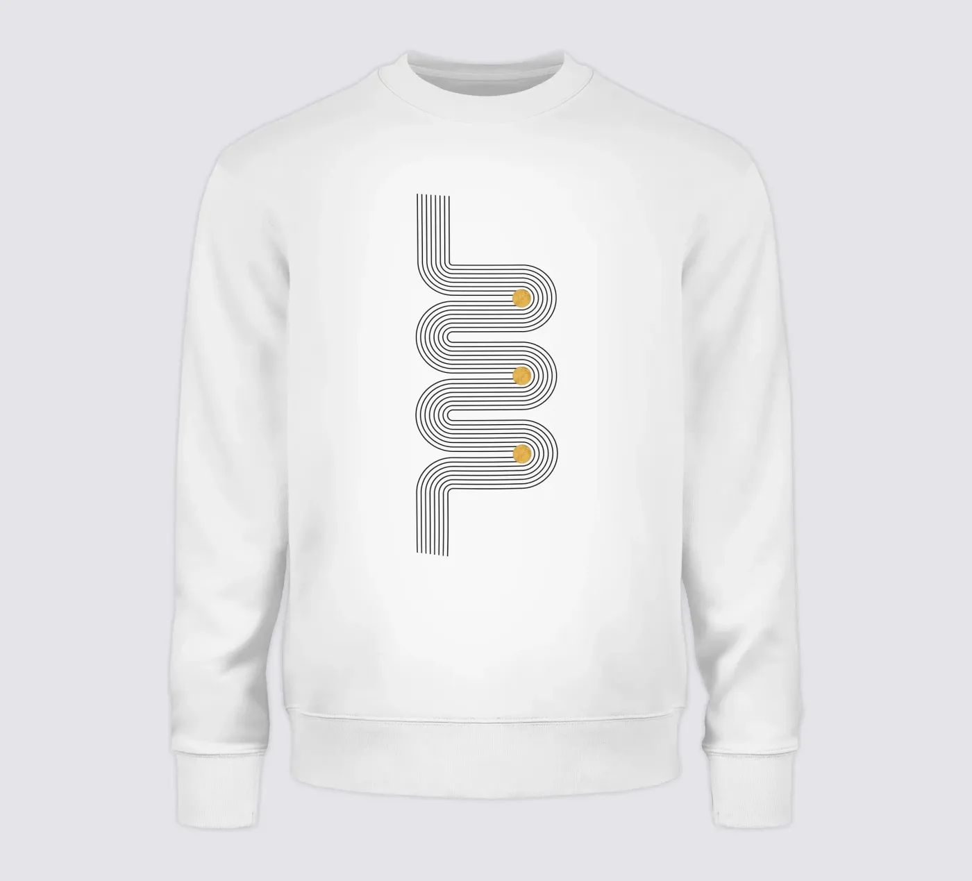 Pad sweatshirt van Rose Beck Art