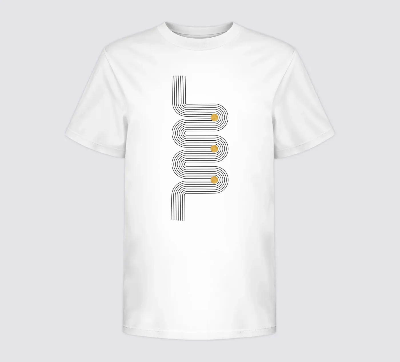 Path kids t-shirt by Rose Beck Art