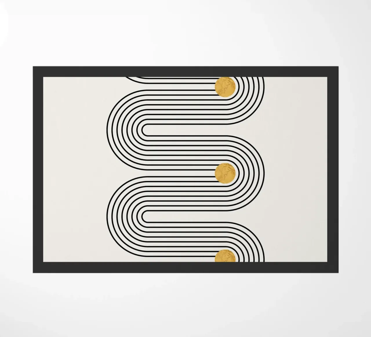 Path doormat by Rose Beck Art