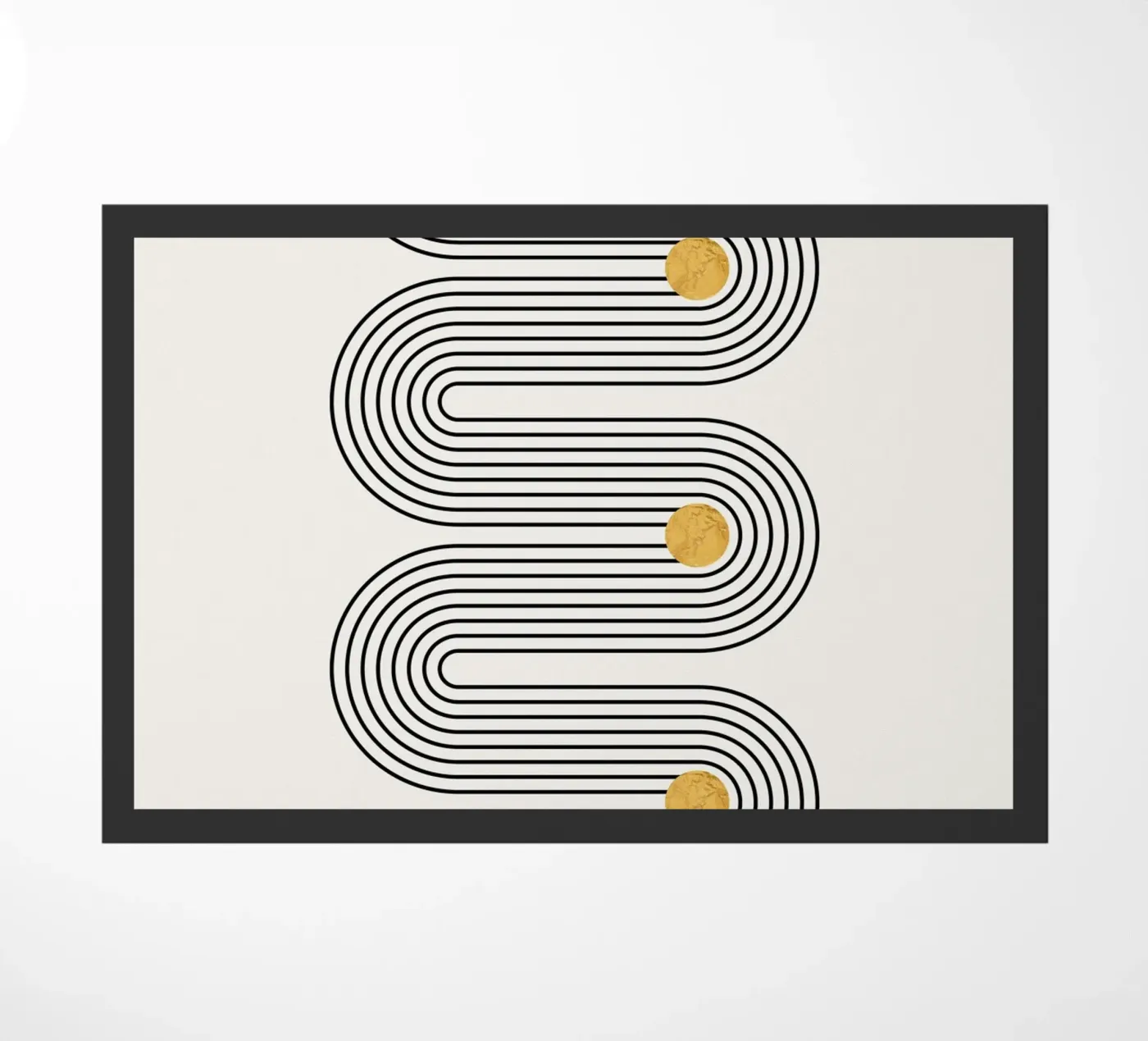 Path doormat by Rose Beck Art