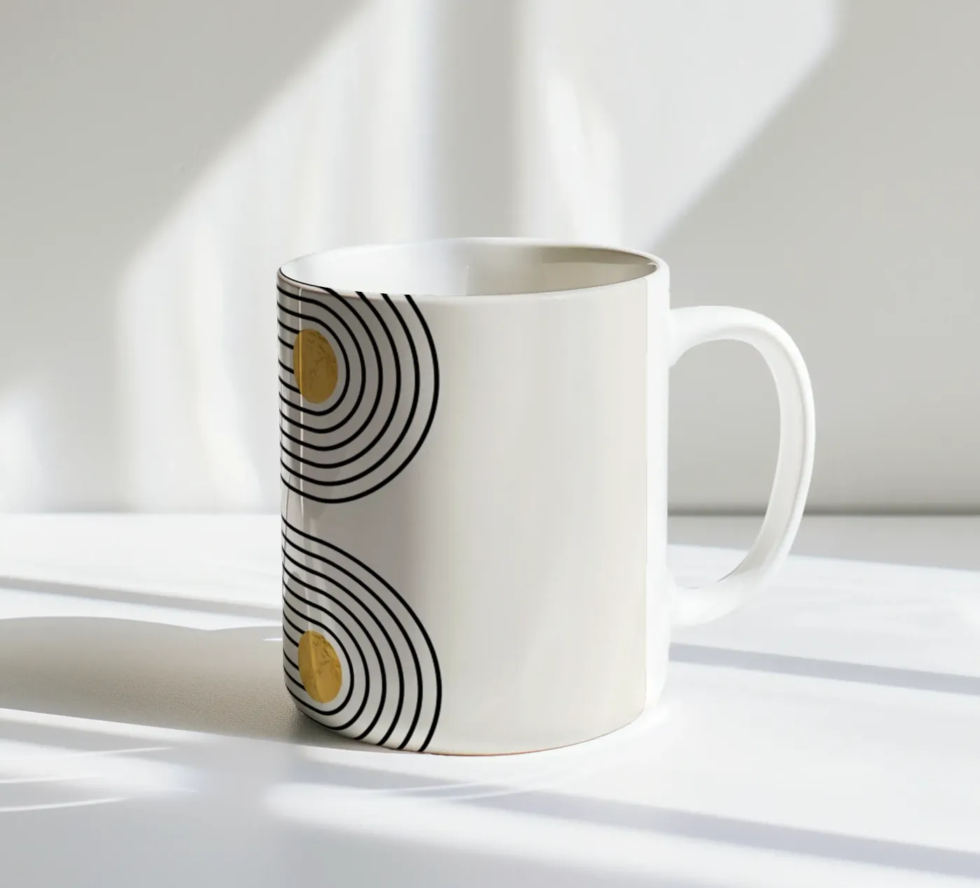 Path ceramic mug by Rose Beck Art