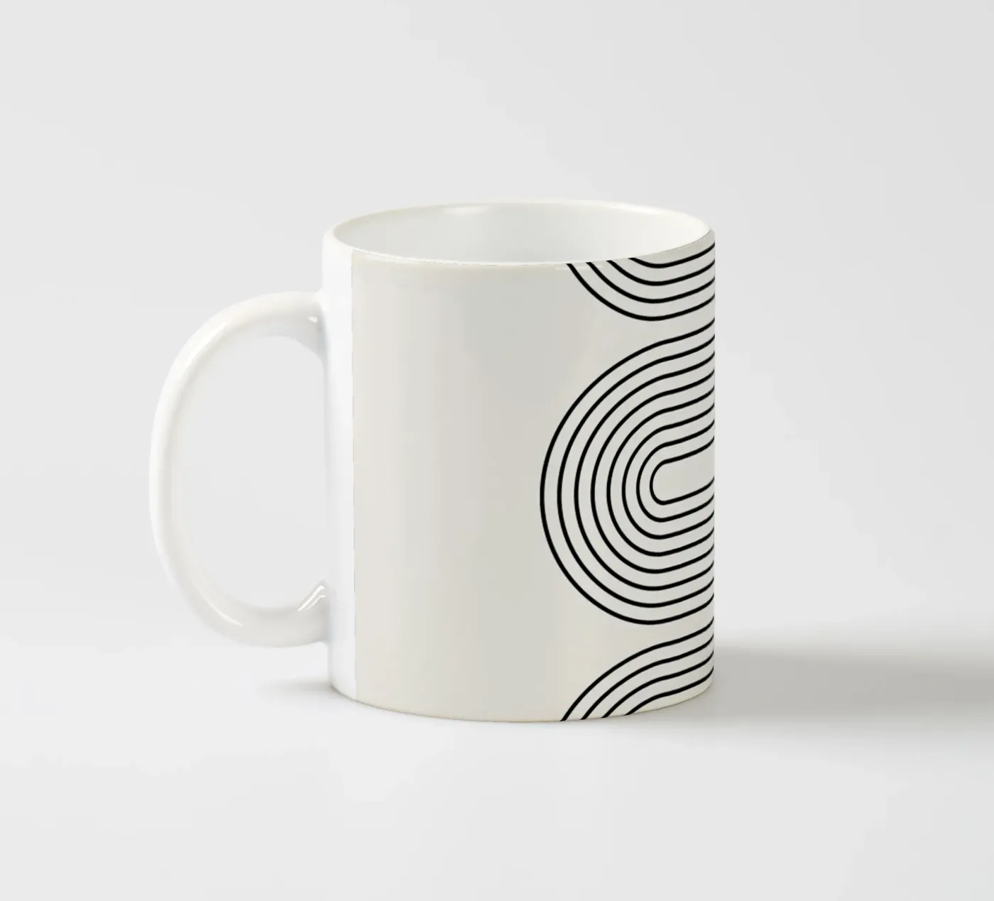 Path ceramic mug by Rose Beck Art