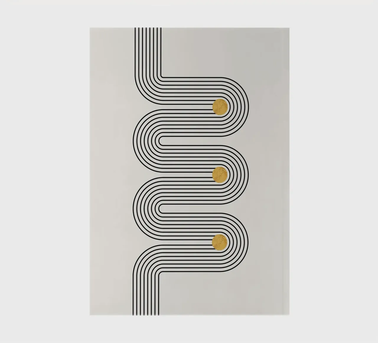 Path Notizbuch von Rose Beck Art