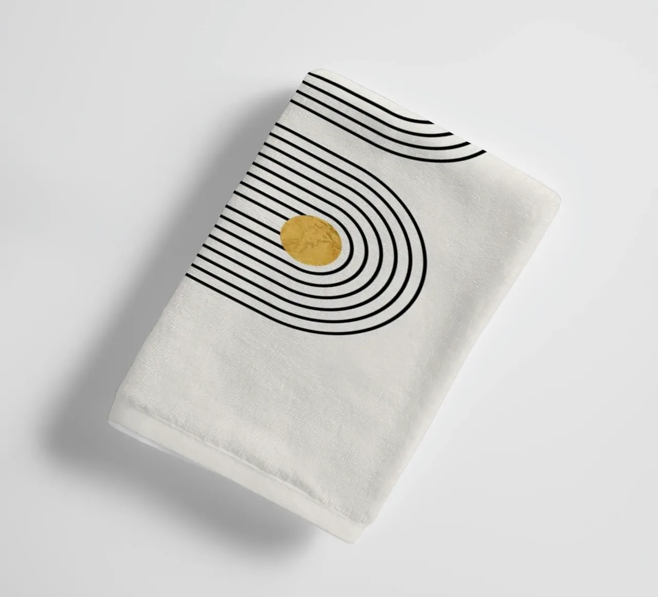 Path towel by Rose Beck Art