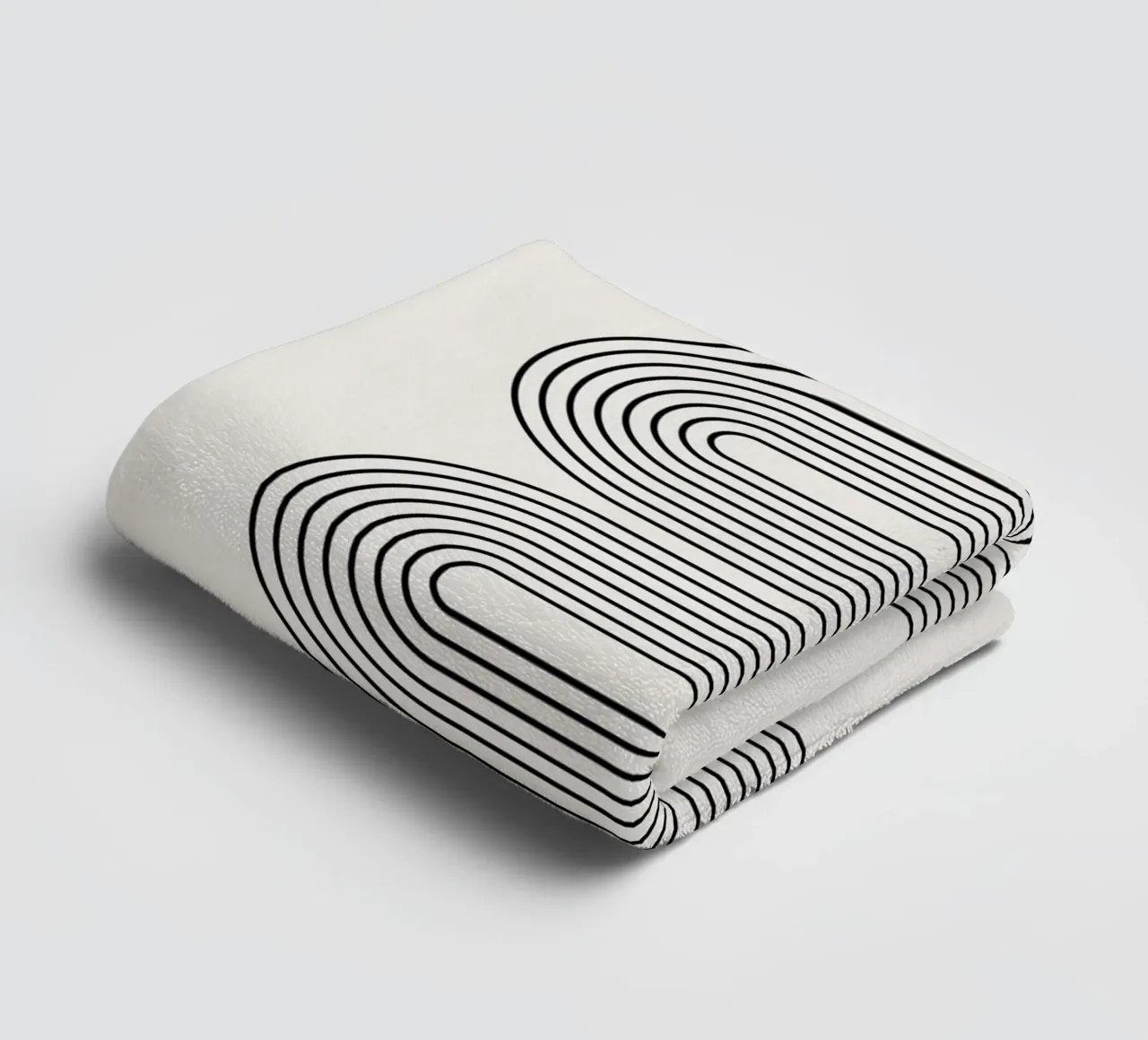 Path towel by Rose Beck Art