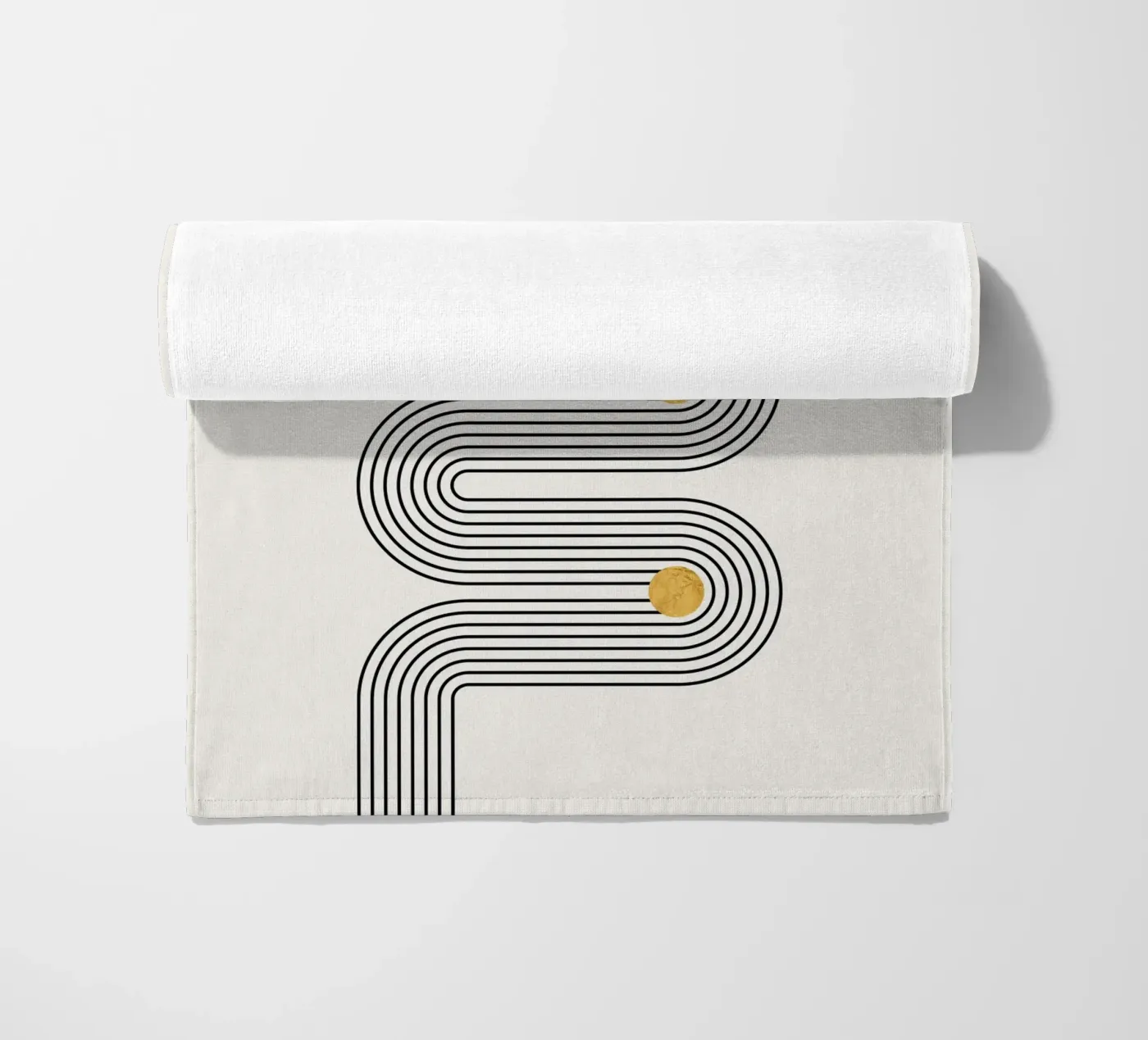 Path Strandtuch von Rose Beck Art