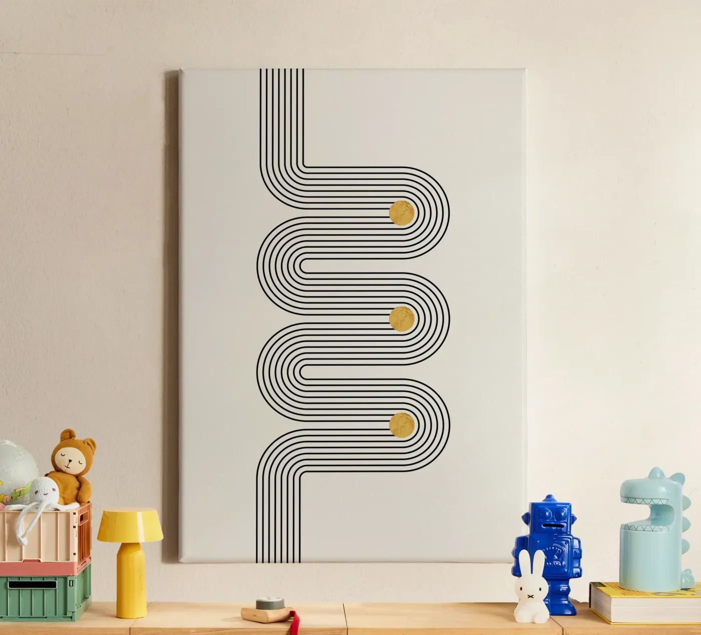 Path canvas van Rose Beck Art