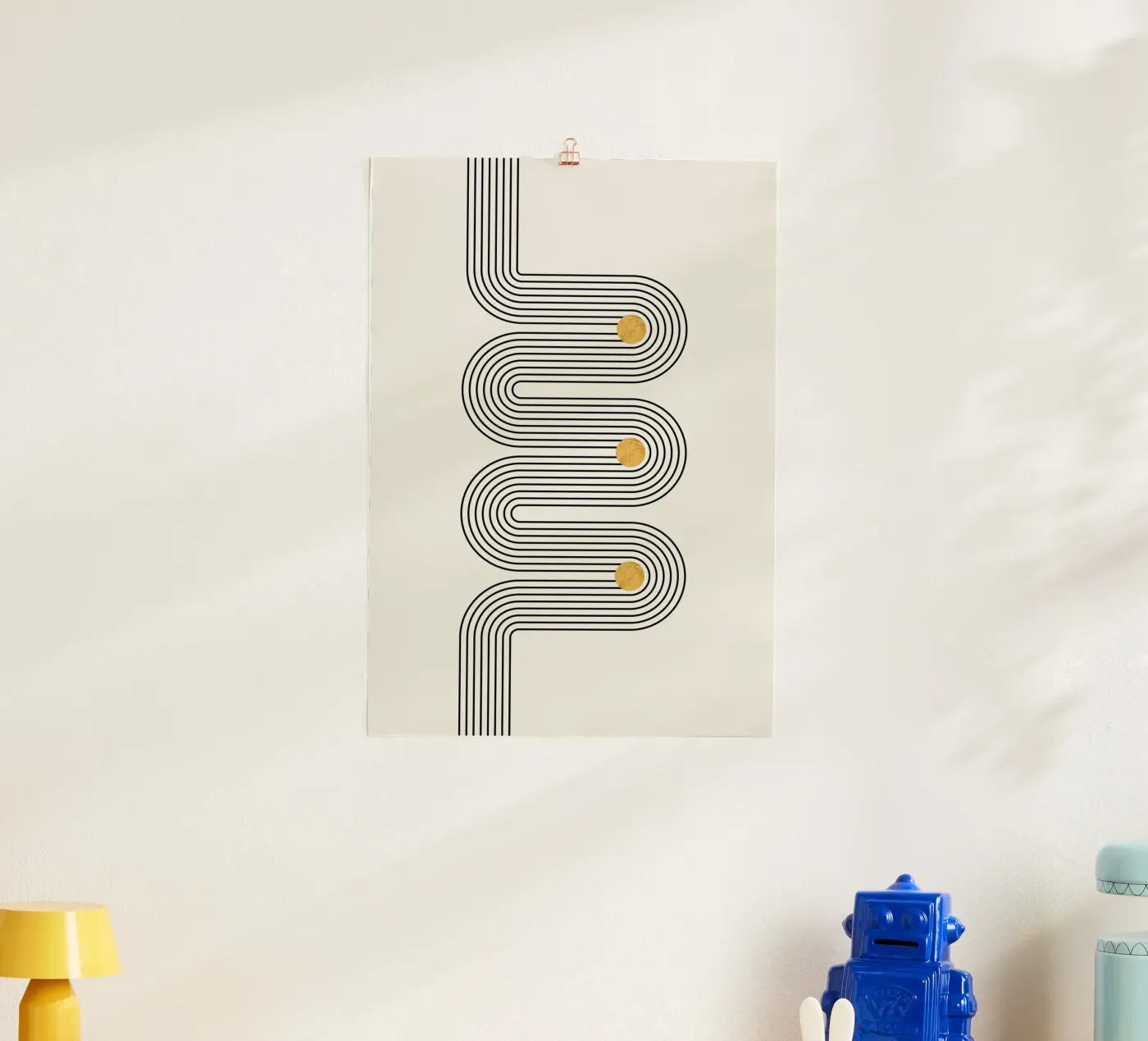 Pad poster van Rose Beck Art