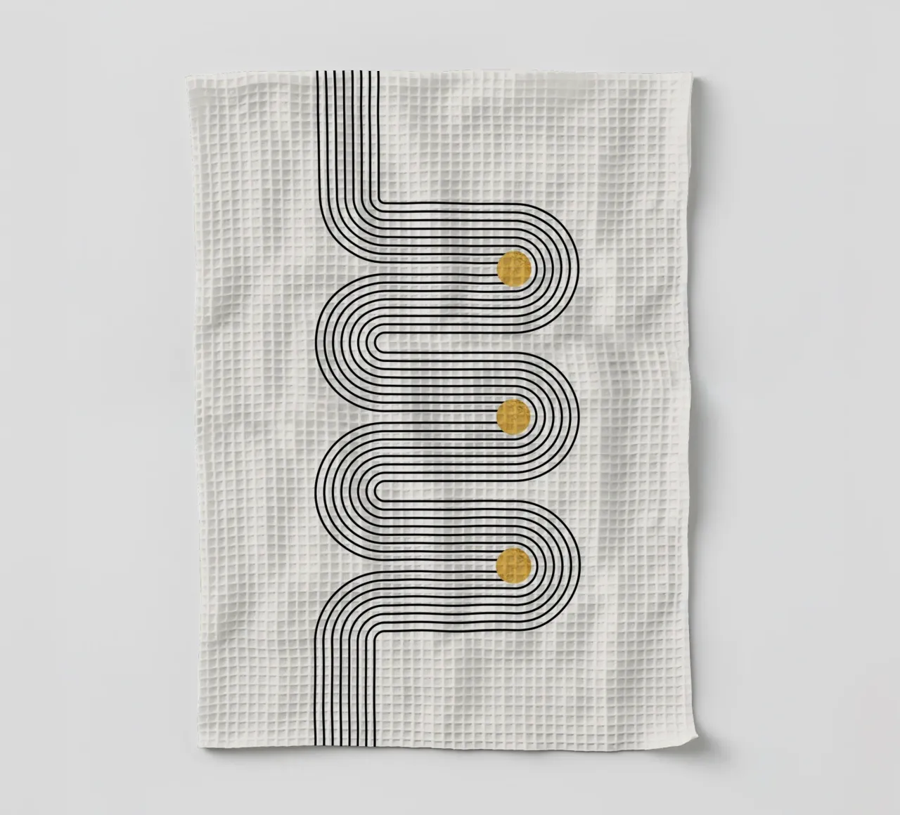 Path Geschirrtuch von Rose Beck Art