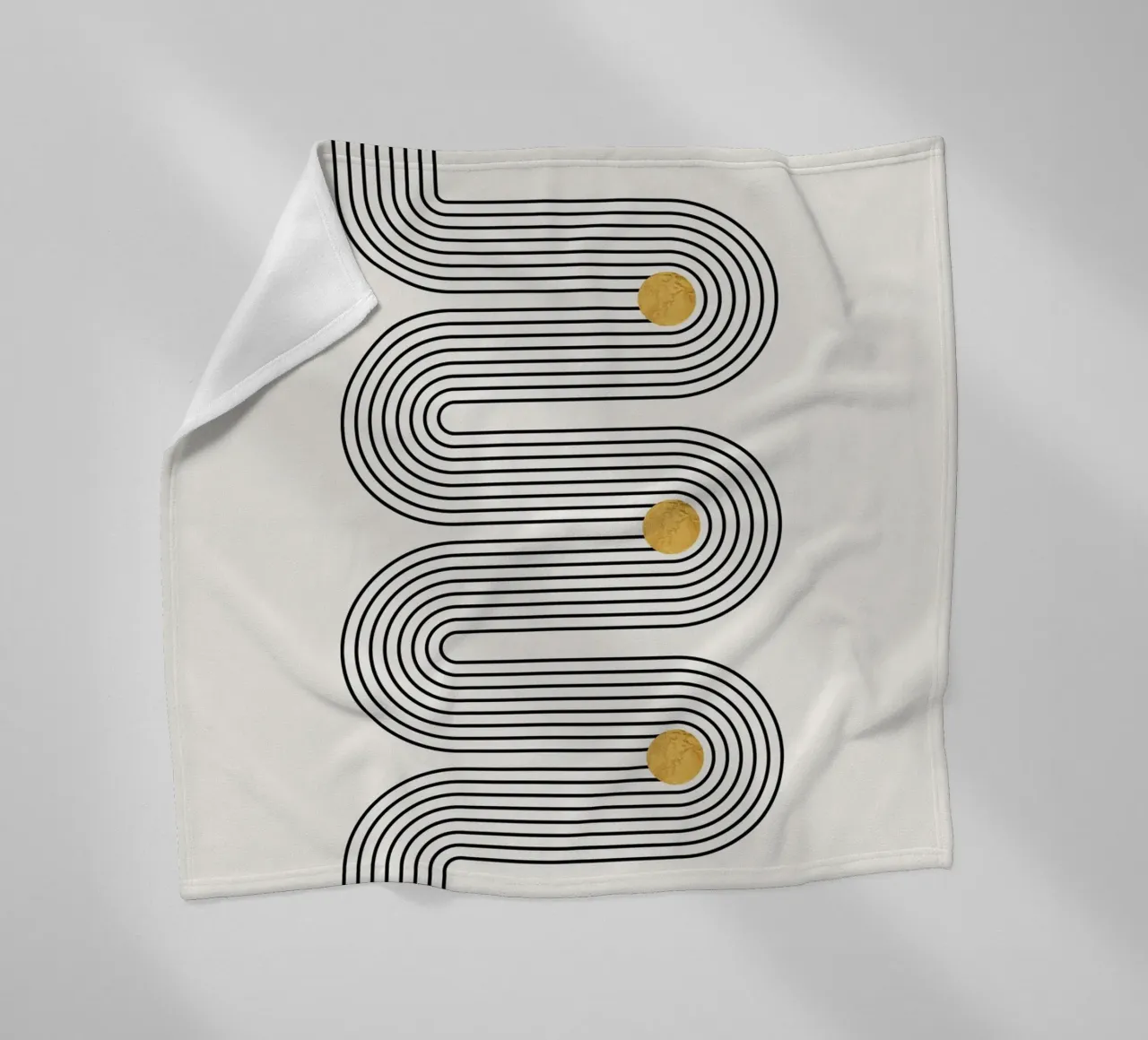 Path Fleecedecke von Rose Beck Art