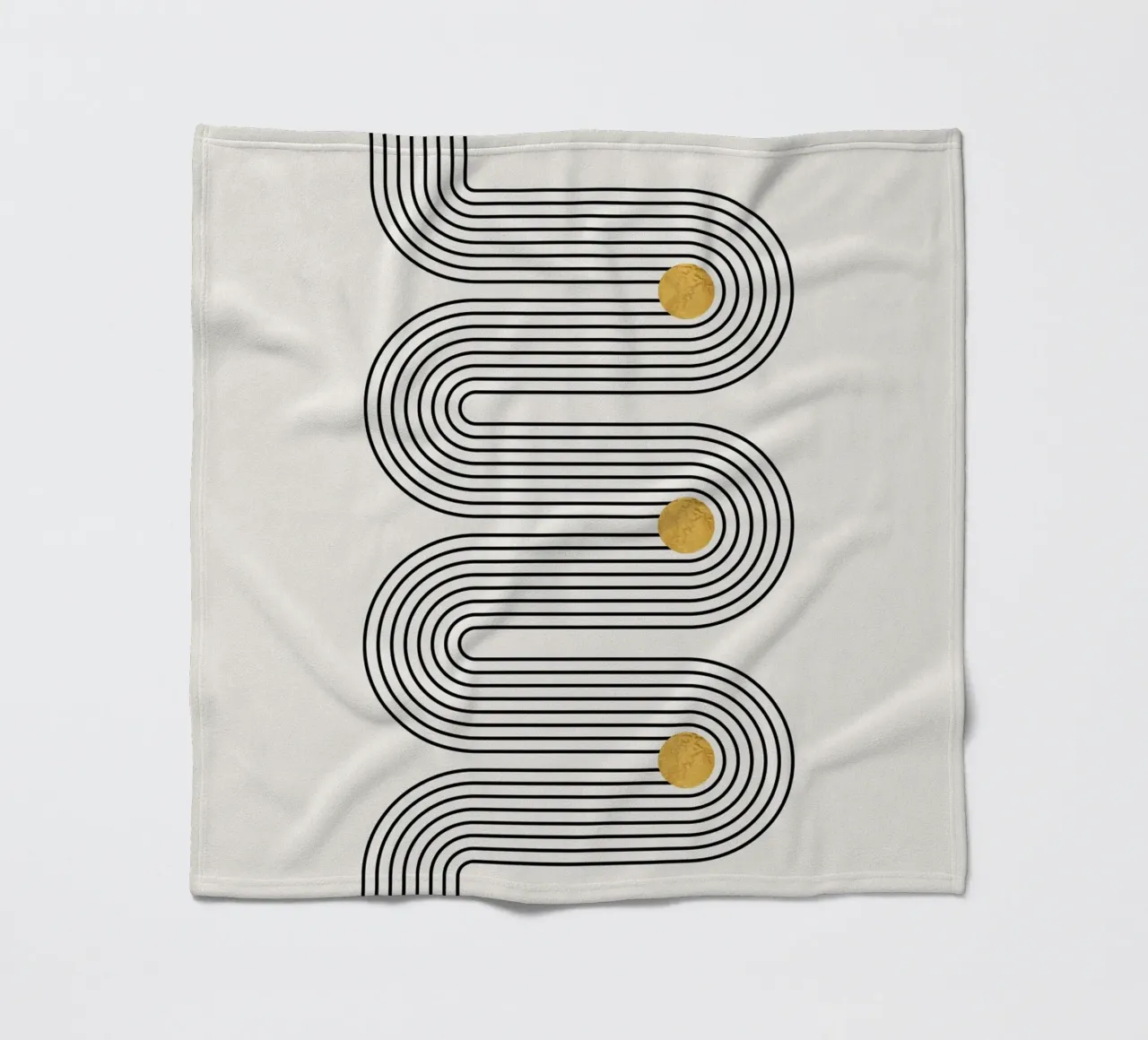 Chemin plaid polaire de Rose Beck Art