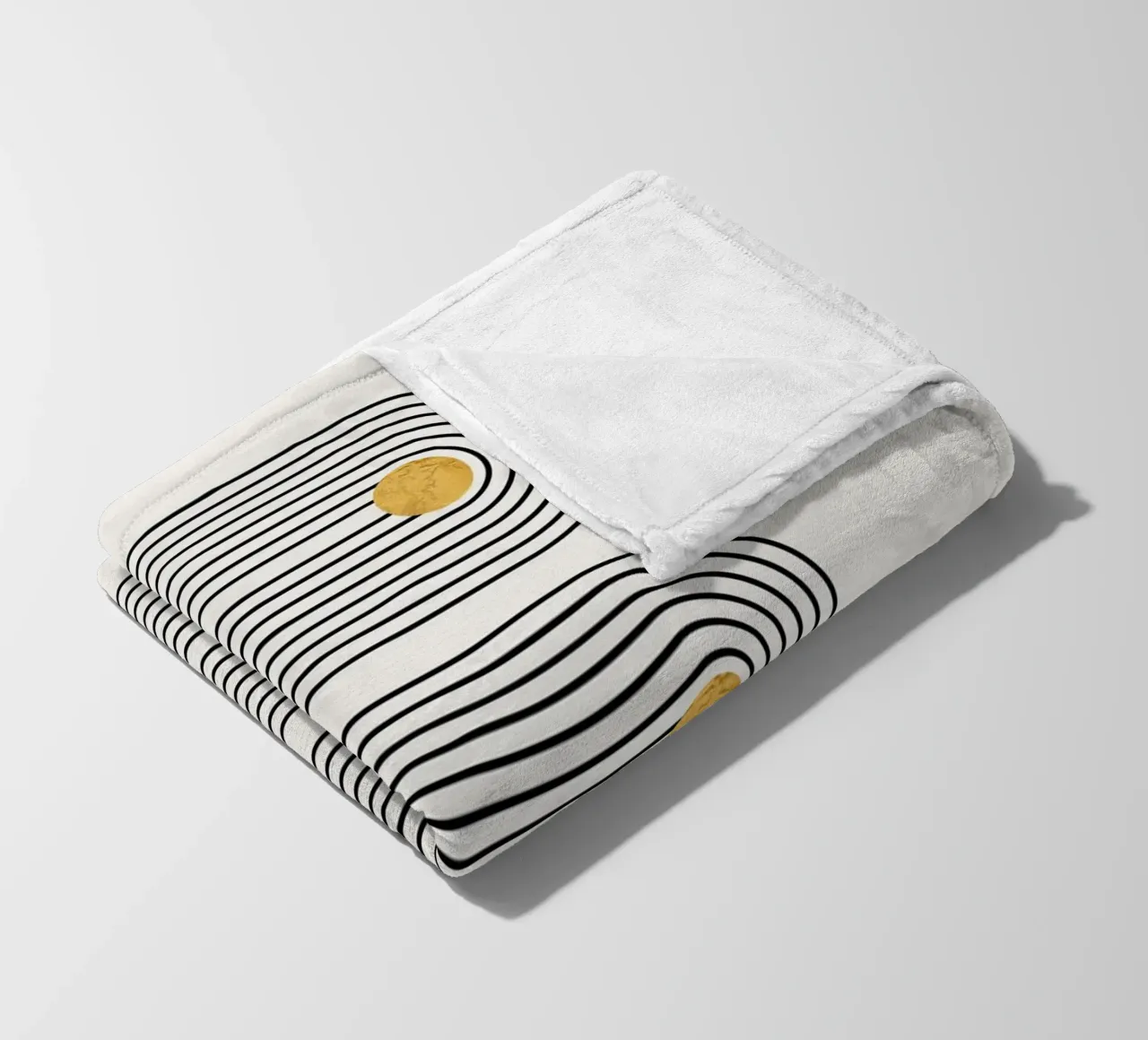 Path Fleecedecke von Rose Beck Art