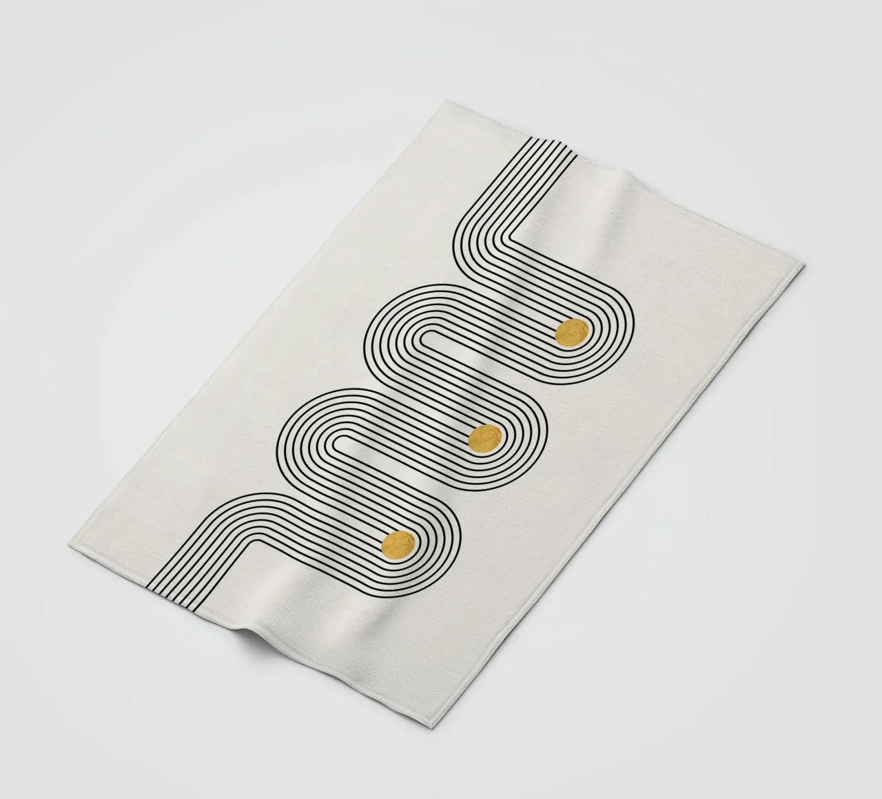 Path Fleecedecke von Rose Beck Art